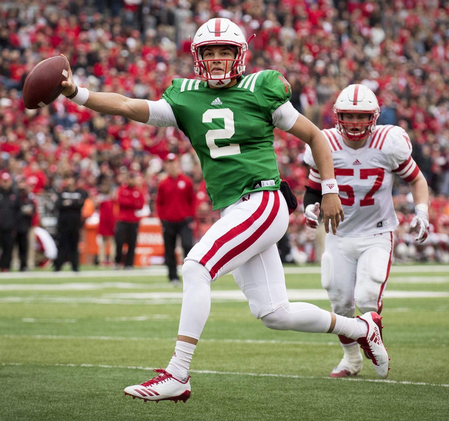 Red-White Spring Game, 4/21/18 (copy)